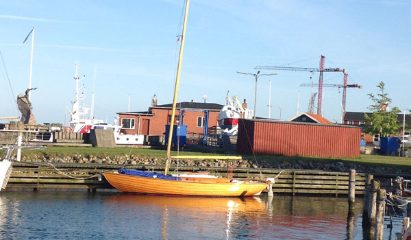 Folkeboot Innenausstattung